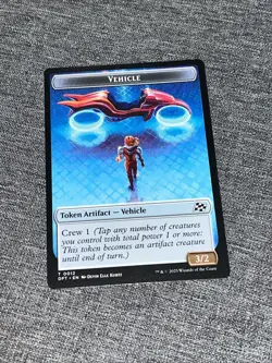 Vehicle Pilot Double-sided Token 0012 0001 - MTG - Aetherdrift (DFT) - Regular - Image 2