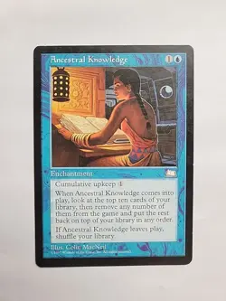 MTG - Ancestral Knowledge Weatherlight Regular - Image 1