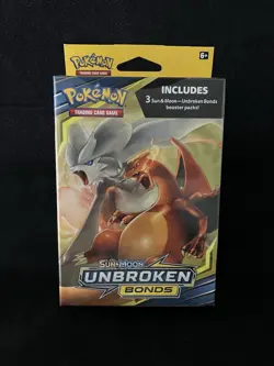 Pokemon Sun And Moon Unbroken Bonds 3 Pack Hanger Box Factory Sealed Charizard - Image 1