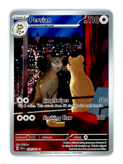 Pokemon TCG Persian 078/064 Shrouded Fable Illustration Rare NM - Image 1