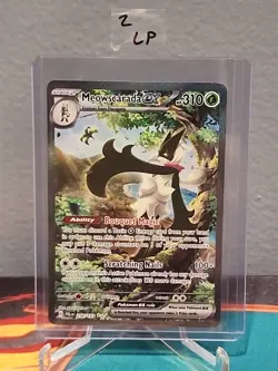 Meowscarada EX 256/193 Special Illustration Rare Pokemon Card Paldea Evolved - Image 3