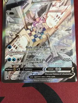 Origin Forme Palkia V 167/189 Alt Art Astral Radiance Pokemon Card NM - Image 2