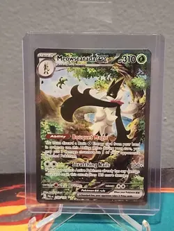 Meowscarada EX 256/193 Special Illustration Rare Pokemon Card Paldea Evolved - Image 3