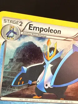 Pokemon Card Empoleon BW56 Holo Black & White Star Promo Light Play - Image 2