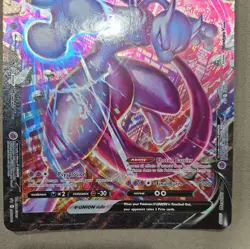 Pokemon Mewtwo V-Union Black Star Promo Jumbo Card. SWSH 161. Awesome Card. - Image 3