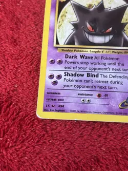 Sabrina's Gengar 29/132 Gym Challenge Regular Wotc Pokemon Card Played - Image 4