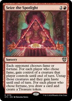 Seize the Spotlight Outlaws of Thunder Junction Commander - Near Mint - Image 1