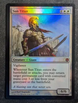 Sun Titan - Foil - Duel Decks: Heroes vs Monsters (MTG) - Image 1