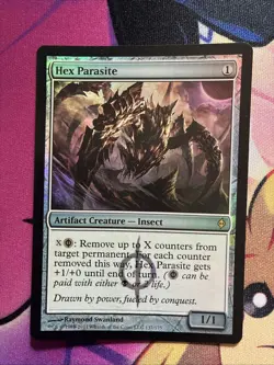 Hex Parasite New Phyrexia Foil Near Mint, USA Ship, Mtg - Image 1