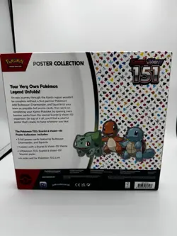 Scarlet & Violet 151 Poster Collection Box Pokemon TCG - Brand New & Sealed - Image 3