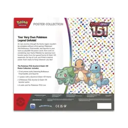 Scarlet & Violet 151 Poster Collection Box Pokemon TCG - Brand New & Sealed - Image 4