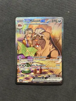 Pokemon TCG Arven's Mabosstiff ex 235/182! NM Condition! See Description! - Image 1