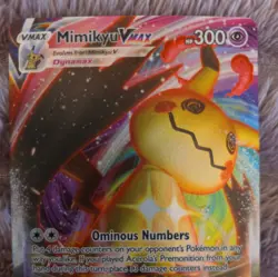 Pokemon Mimikyu VMAX 069/172 Brilliant Stars ULTRA RARE - Image 2