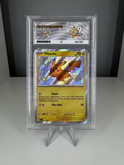Ace 9 Mint - Pikachu 131/091 Shiny Rare Paldean Fates Pokemon (English) - Image 1