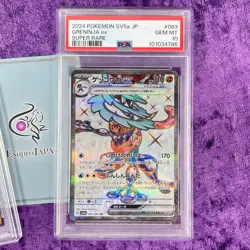PSA 10 2024 Greninja ex SAR 090/066 Crimson Haze sv5a Pokemon Japanese Special - Image 4