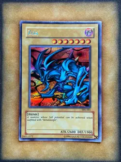 Yugioh Zoa TFK-001 Parallel Secret Rare NM - Image 1