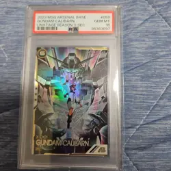 Gundam Arsenal Base Calibarn Suletta PSA10 Rare TCG Collector Japan Card - Image 1