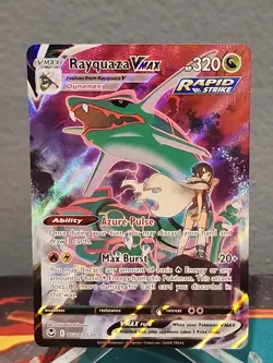 Rayquaza Vmax TG20/TG30 Trainer Gallery Pokemon Card Silver Tempest - Image 1