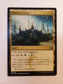 Opulent Palace 0264 Mtg Magic The Gathering Regular Uncommon TDM NM - Image 1