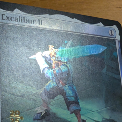 Excalibur II - Pre-release Foil Stamped Promo - Final Fantasy MTG - Image 2