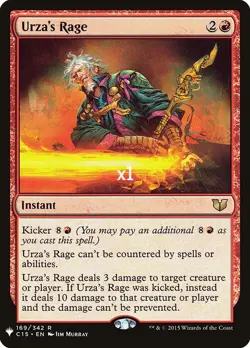 MTG Mystery Booster MB1 Urza's Rage MINT - Image 1