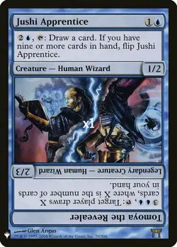 MTG Mystery Booster MB1 Jushi Apprentice // Tomoya the Revealer MINT - Image 1