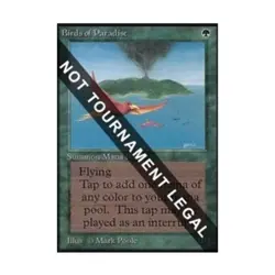 WOTC MtG Collector's Ed Birds of Paradise (CE) (R) NM - Image 1