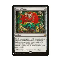 WOTC MtG The List Coat of Arms (R) NM - Image 1