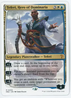 Teferi, Hero of Dominaria 0090 MB2 NM/MT [Mystery Booster 2:MTG] - Image 1