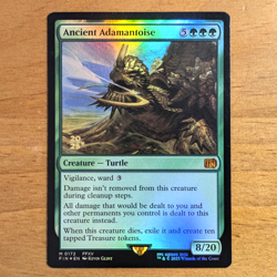 Ancient Adamantoise - Pre-release Foil Stamped Promo - Final Fantasy MTG - Image 1