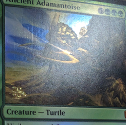 Ancient Adamantoise - Pre-release Foil Stamped Promo - Final Fantasy MTG - Image 2
