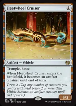 Fleetwheel Cruiser - Near Mint MTG Kaladesh - Image 1