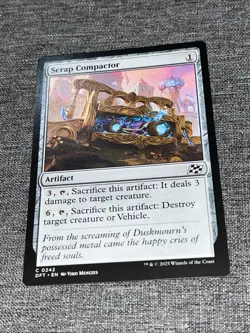 MTG, NM/MINT, Scrap Compactor, C, Aetherdrift, DFT, 0242 Non Foil - Image 1