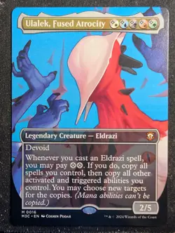 Ulalek, Fused Atrocity - Borderless - Modern Horizons 3 Commander (MTG) - Image 1