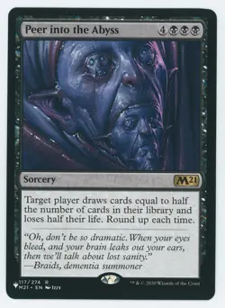 Peer into the Abyss 117 The List NM/MT [The List Reprints:MTG] - Image 1