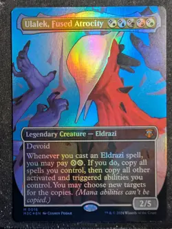 Ulalek, Fused Atrocity - Foil Borderless - Modern Horizons 3 Commander (MTG) - Image 1
