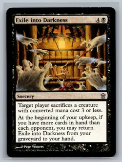 Magic MTG Saviors of Kamigawa Exile into Darkness #67/165 TCG CCG - Image 1