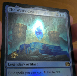 The Water Crystal - Pre-release Foil Stamped Promo - Final Fantasy MTG - Image 2