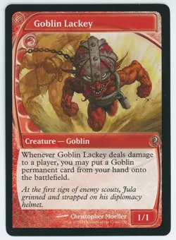 Goblin Lackey Future Sight 192 MB2 NM/MT [Mystery Booster 2:MTG] - Image 1