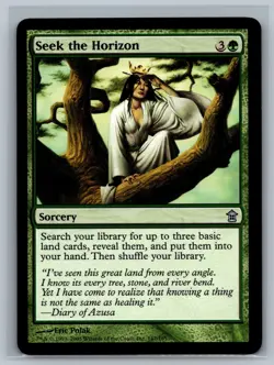 Magic MTG Saviors of Kamigawa Seek the Horizon #147/165 TCG CCG - Image 1