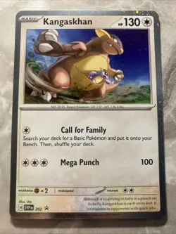 Pokemon TCG - Kangaskhan - 202 (Cosmos Holo) - Holo Rare - Promo - SWIRL - Image 1