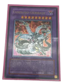 ⚡YuGiOh Chimeratech Overdragon Ultimate Rare 1st Ed NM-/EX+ POTD deutsch PSA ⚡ - Image 1