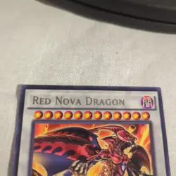 Red Nova Dragon HSRD-EN024 1st Rare NM Yugioh Card - Image 3