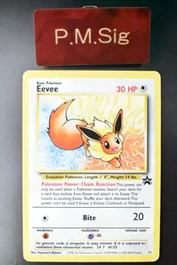 Eevee 11 JR Stamp Rally Promo 2000 Pokemon Card - Image 1