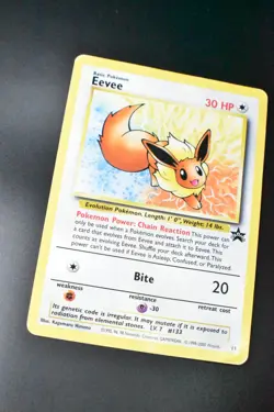 Eevee 11 JR Stamp Rally Promo 2000 Pokemon Card - Image 3