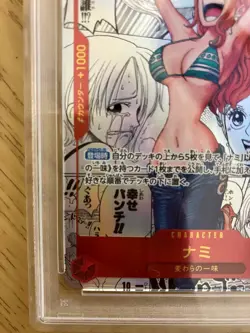 PSA 10 Bandai ONE PIECE Card Nami OP01-016 Manga Alt Art PRB-01 Comic Japanese - Image 5