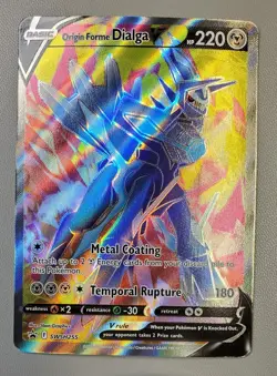 Origin Forme Dialga V SWSH255 SWSH: Sword & Shield Promo Cards Holo - Image 2