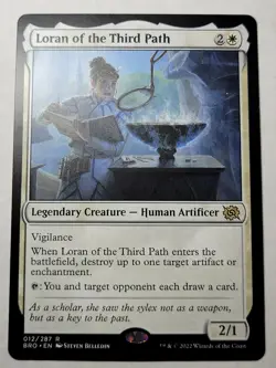 Loran of the Third Path Brothers War Regular Rare Artificer BRO 12 mtg NM/M - Image 1