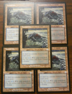 MTG Magic The Gathering Torment Tainted Isle x5 Excellent - NM Cond - Image 1