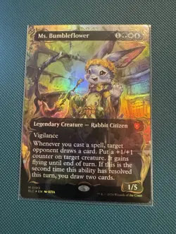 Ms. Bumbleflower Raised Foil Magic The Gathering M 0103 Bloomburrow Mint - Image 1
